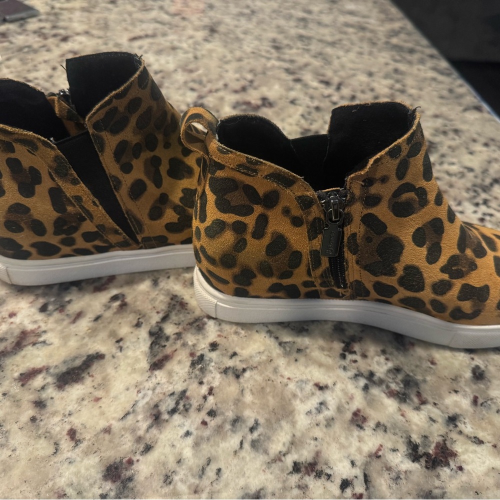 Blondo Leopard Print Boots